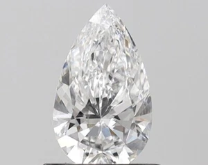 1.00 CT, E-VS1 Pear Cut Diamond,IGI Certified Diamond, CVD Lab Grown Diamond - Picture 1 of 3