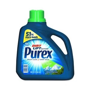 Purex Liquid Laundry Detergent, Mountain Breeze, 150 OZ, 115 Loads (Pack of 4) - Picture 1 of 1