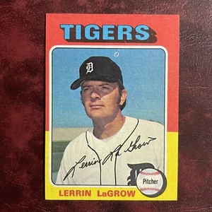 1975 Topps Set LERRIN LAGROW #116 TIGERS NM/MINT+ *HIGH GRADE* VENDING *TOUGH* - Picture 1 of 2