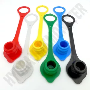Staubschutz Kappe Hydraulik Kupplung für Muffe BG3 Schutzkappe Stopfen hart - Bild 1 von 10