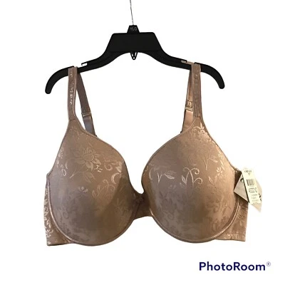 Carnival Seamless Molded Lace Low Plunge Bra Style 513 Women’s 46DDD NWT - Image 1 of 4