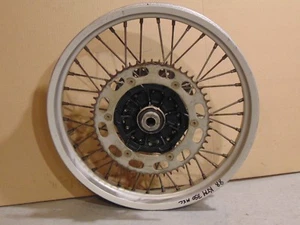 1988 KTM 350 MXC REAR WHEEL ASSEMBLY AHRMA MAY FIT OTHER YEARS AND MODELS - Picture 1 of 1