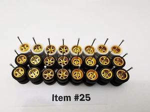 12er Set MIX PACK Goldfelgen 10 mm #25 - Bild 1 von 6