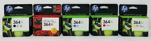 HP 364XL MULTIPACK ORIGINALE NERO NERO FOTO CIANO MAGENTA GIALLO 5510/5520 5PZ - Foto 1 di 1
