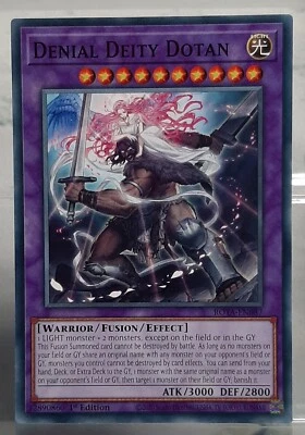 YUGIOH Playset 3x Denial Deity Dotan - ROTA-EN087 - Rage of the Abyss - EN/NM - Bild 1 von 2