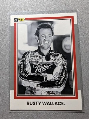 2022 Panini Donruss Racing Nascar Rusty Wallace Retro Gray #190 - Image 1 of 2