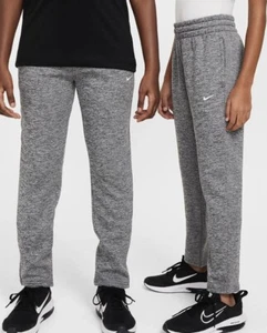 Nike Boys Youth Big Kids Therma Fit Sweatpants Pants Heather Grey 827778 092 XL - Picture 1 of 7