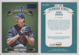 2020 Panini Diamond Kings All-Time Artist Proof Blue Randy Johnson #ATDK-4 HOF