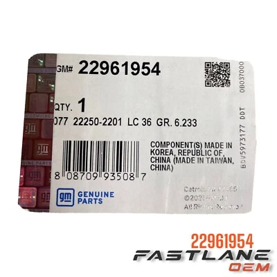 Cadillac CT5/CT4 2020-2023 barra de amarre exterior nueva OEM 22961954 Foto 1 de 4