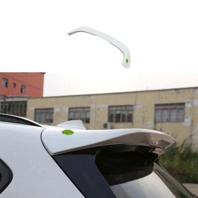 Alerón de techo blanco ABS de 1 pieza para BMW X1 F48 2016 2017-2021 Foto 1 de 4