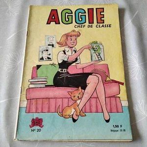 BD souple – JEUNESSE JOYEUSE – AGGIE – chef de classe # 20 – état correct - Imagen 1 de 1