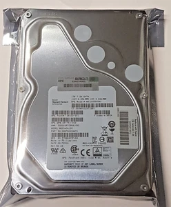 1 TB SATA HP MB1000GDUNU 7200RPM 32MB HDD 3.5" Internal Hard Drive New - Picture 1 of 1