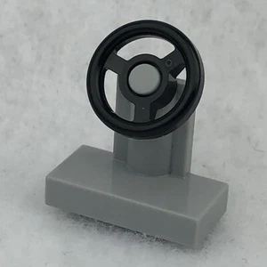 LEGO 3829c01 Light Bluish Gray Vehicle, Steering Stand 1 x 2 (x1) - Picture 1 of 3