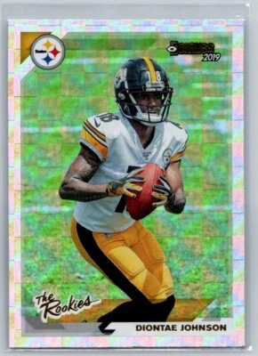 2019 Donruss The Rookies Diontae Johnson Pittsburgh Steelers #TR-27 - Image 1 of 2