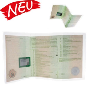 XAiOX - Vehículo Billete Fahrzeugschein Funda Protectora Estuche 3 Veces Nuevo - Imagen 1 de 10