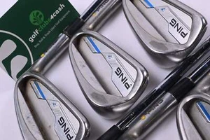 Ping i-Series E1 Irons / 4-PW / Yellow Dot / Regular Flex Ping CFS Distance Shaf - Picture 1 of 7