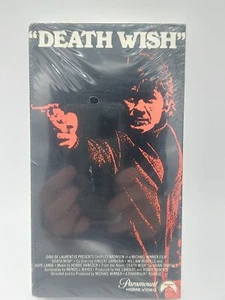 Death Wish (1974 Film)(1980 VHS), Charles Bronson, NEW & SEALED, FAST SHIPPING - Picture 1 of 6
