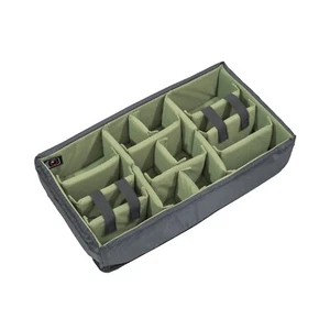 Lid Organizer Fits Pelican1510 im2500 5800 peli padded divided (NoCase ) - Picture 1 of 102