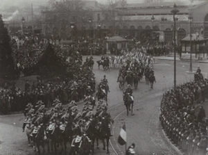 Triumphaler Einzug von General Hippolyte Langlois in Nancy, Feb. 1901. Akademiker. - Bild 1 von 3