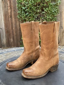 Botas Campus Frye De Colección Cuero Tostado Para Mujer Talla 9 M Hechas en EE. UU. - Imagen 1 de 14