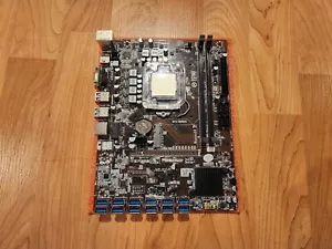 B250C BTC DDR4 Computer Mining Motherboard for LGA1151 12 GPU + CPU - USA - Picture 1 of 2