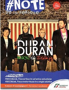 ITALIAN MAGAZINE NOTE: DURAN DURAN / SIMON LE BON / ROSSY DE PALMA - Picture 1 of 1