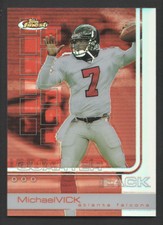 2002 Topps Finest Football Refractor #16 Michael Vick 133/250