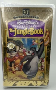 NEW Disney The Jungle Book (VHS, 1997, 30th Anniversary Limited Edition) - Picture 1 of 7
