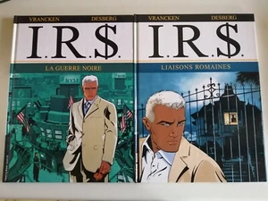 LOT 2 BD VRANCKEN & DESBERG I.R.$. N° 8 LA GUERRE NOIRE + N° 9 LIAISONS ROMAINES - Picture 1 of 1