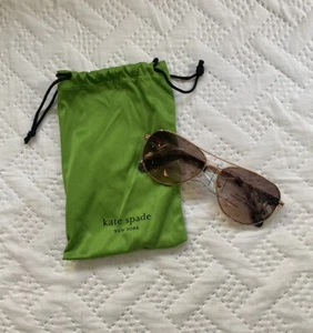 KATE SPADE Emmaline Rose Gold Aviator NEW - Picture 1 of 6