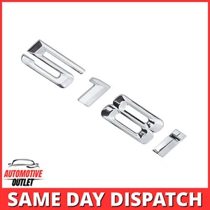518i LETTERING REAR BOOT LID TRUNK BADGE EMBLEM FOR BMW 5 SERIES, CHROME - Picture 1 of 3