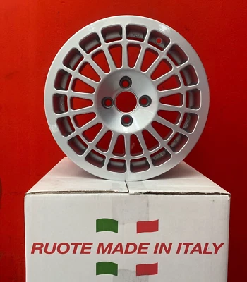 4 Cerchi wheels Montecarlo Silver 7x15 4x98 ET37 58.1 Lancia Delta NO CINA - Imagen 1 de 4