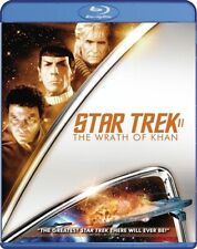 STAR TREK II THE WRATH OF KHAN New Sealed Blu-ray William Shatner Leonard Nimoy