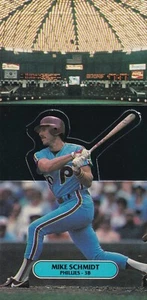 1986 LEAF ALL STAR GAME MIKE SCHMIDT PHILLIES FOLD OUT POP UP FIGURE (A-G) - Picture 1 of 2