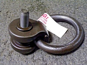 Jergens 2,500# Load Limit, Steel Side Pull Hoist 5/8-11 thread 3" RING (DC) - Picture 1 of 10
