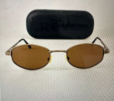 Gafas de sol vintage REVO mod. Marco de lentes marrón polarizado 1211/036 Italia Foto 1 de 4