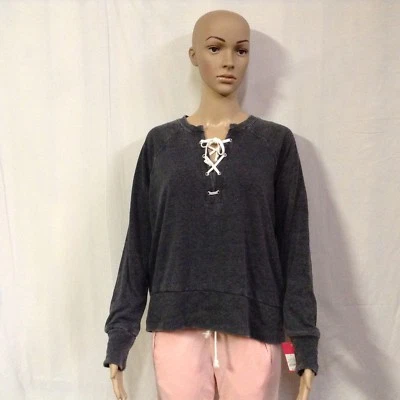 Женская рубашка для сна с длинным рукавом Xhilaration Rich Charcoal размер L - Изображение 1 из 4