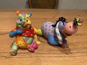 Disney Enesco Romero Britto Figur Winnie Puh the Pooh I-Aah Eeyore 6001309 Set - Bild 1 von 3