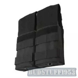 Bolsa de cargador doble MOLLE con inserciones - negra - Imagen 1 de 1