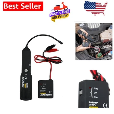 ALLOSUN Wire Tracer & Finder for Short/Open Circuits - Battery-Powered, 6-42V Foto 1 de 4