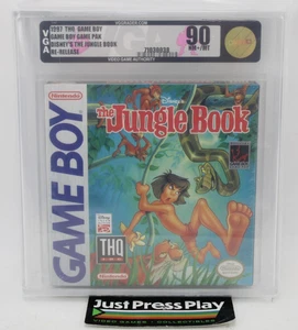 Disney's The Jungle Book Nintendo Game Boy New VGA Graded Gold Level 90 NM+/MT - Picture 1 of 10