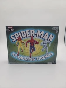 Marvel Legends Spider-Man y sus increíbles amigos Iceman Firestar y Ms. León - Imagen 1 de 12