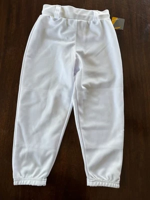 Pantalón de béisbol Easton Youth Pro-Pull Up pequeño blanco NUEVO Foto 1 de 4