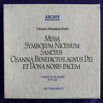 BACH Messe in h-moll RICTER 3LP Box Set / Archiv 2710 001 Stereo w/Book EX+/NM - Image 1 of 4
