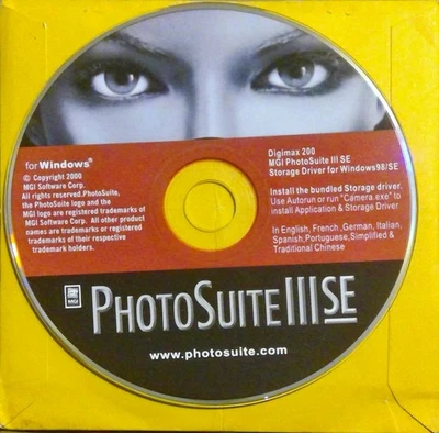 MGI Photo Suite III SE (software CD-ROM PC) MUY BUENO  Foto 1 de 3