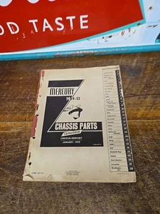 Original Mercury 1949-52 Chassis Parts Catalog Catalogue Lincoln - Bild 1 von 7