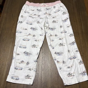 Mujer L.L. Pantalones de franela para camping Bean talla XL Mountains Lake House Woods - Imagen 1 de 6
