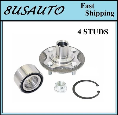 Kit de buje y cojinete de rueda delantera para Honda Fit 2007-2008/Insight 2010-2013 Foto 1 de 3