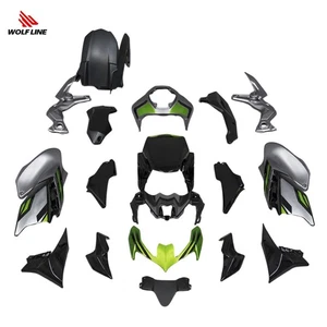 Injection Bodywork Panel Aerodynamics Fairing Kit For Kawasaki Z900 2020-2024 - Picture 1 of 13