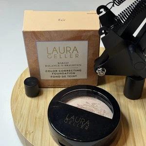 Laura Gellar Baked Balance-N-Brighten Color Correcting Foundation FAIR .32oz DMG - Picture 1 of 3